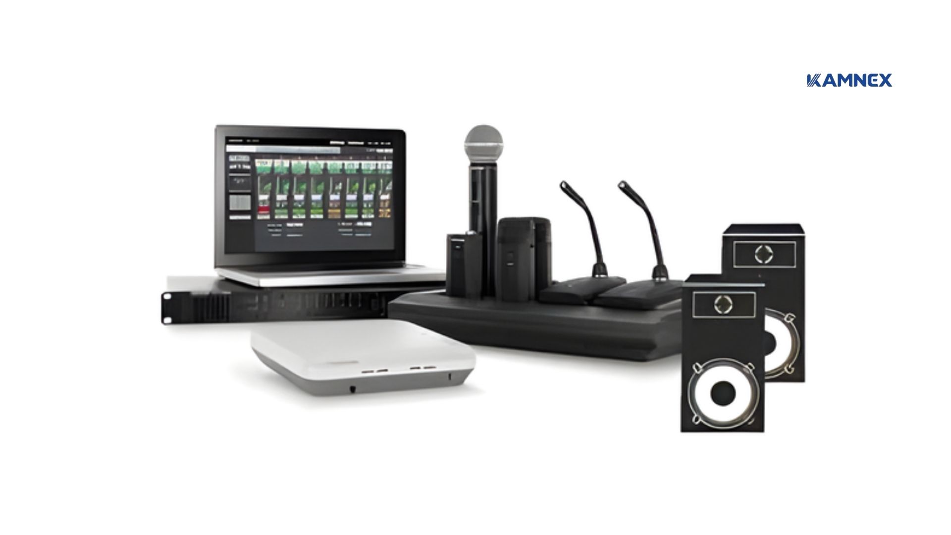 Các thiết bị tiêu chuẩn cho hệ thống âm thanh hội thảo