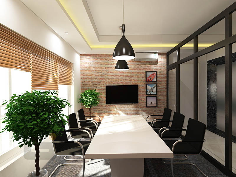 thiết kế phòng họp nhỏ 