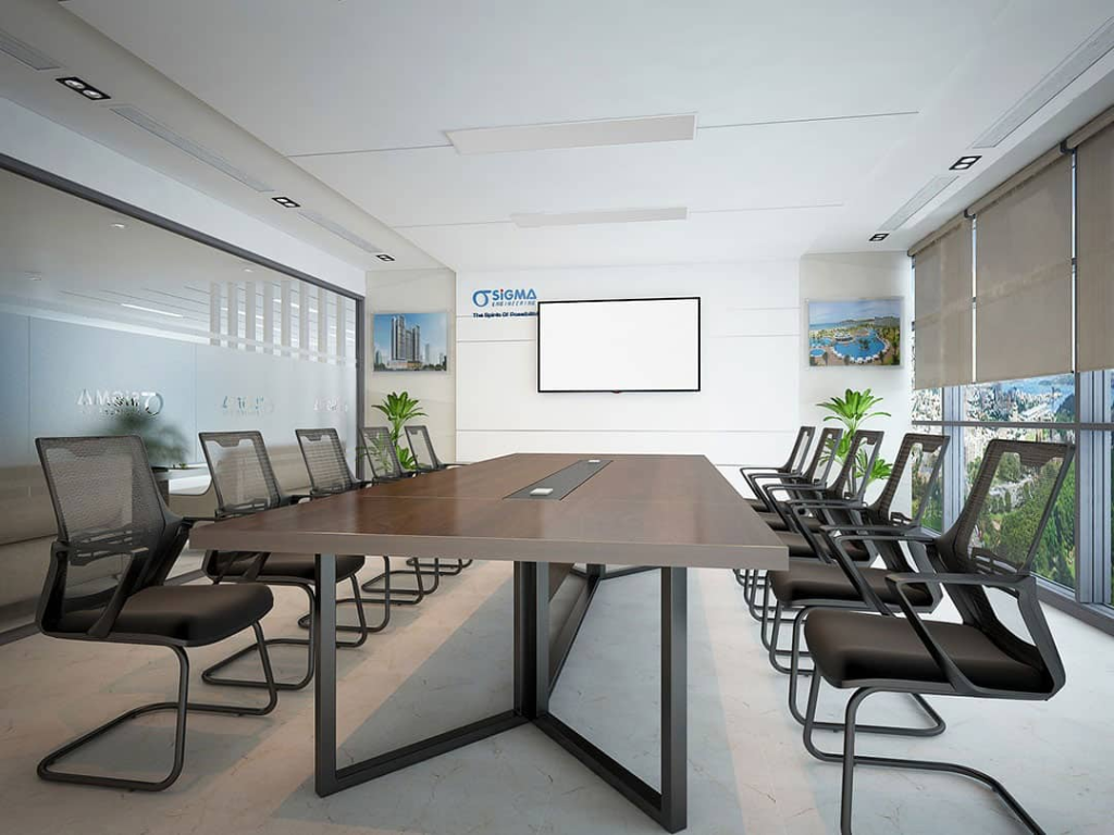 thiết kế phòng họp nhỏ 