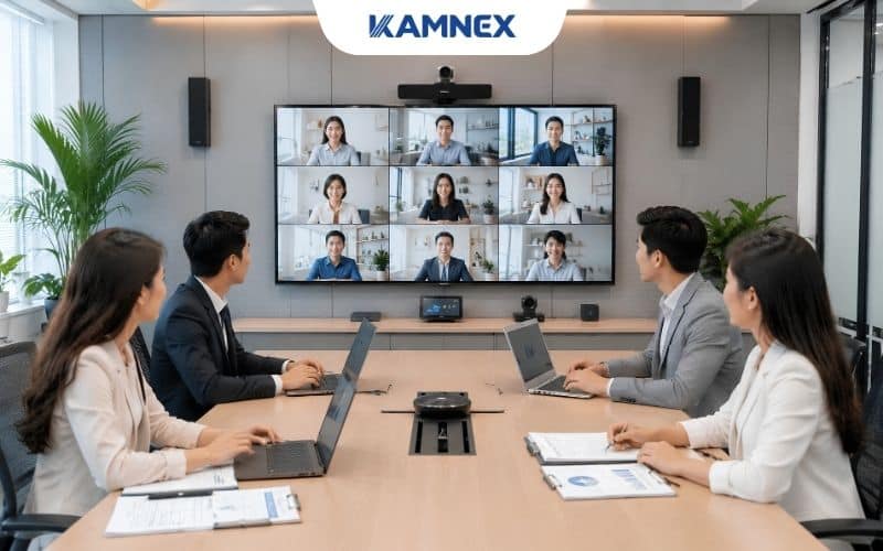 Cách setup phòng họp trực tuyến