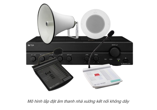 Hệ thống âm thanh nhà xưởng – Bền bỉ, âm thanh vang xa