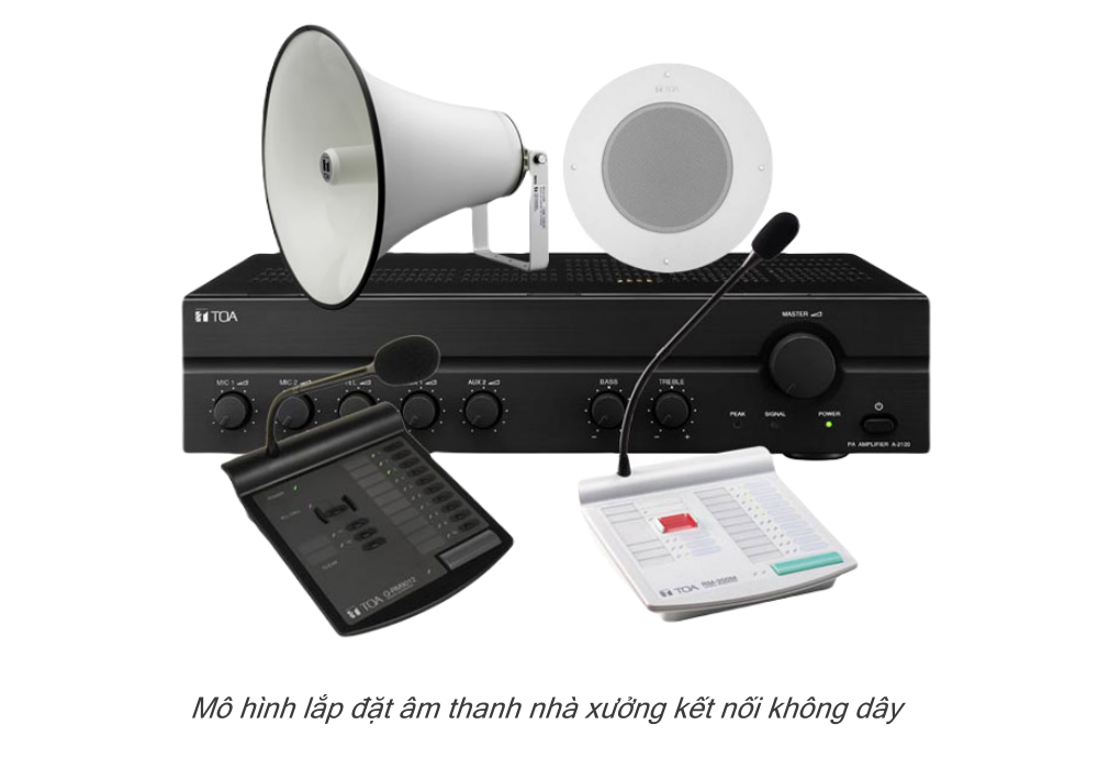 Hệ thống âm thanh nhà xưởng – Bền bỉ, âm thanh vang xa
