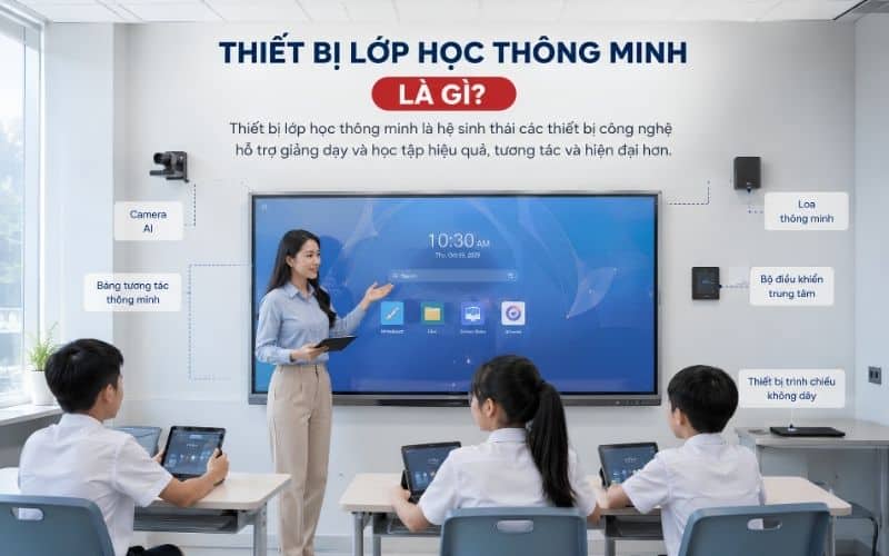Thiết bị lớp học thông minh là gì