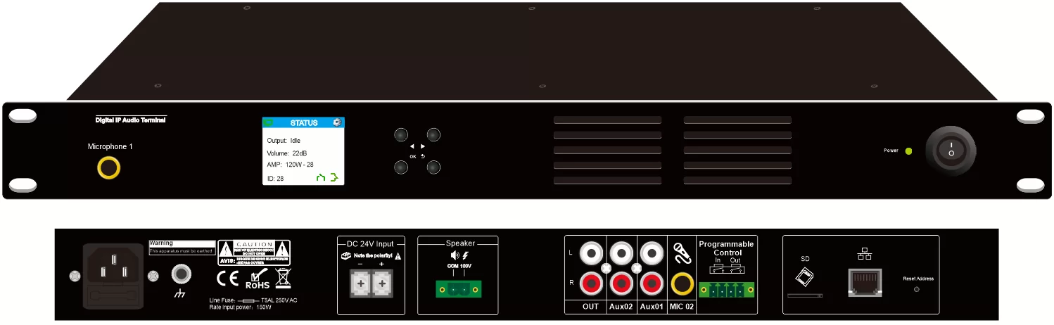 Các âm ly IP hoặc loa IP