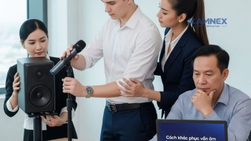 Cách khắc phục vấn đề âm thanh không đồng đều trong phòng họp