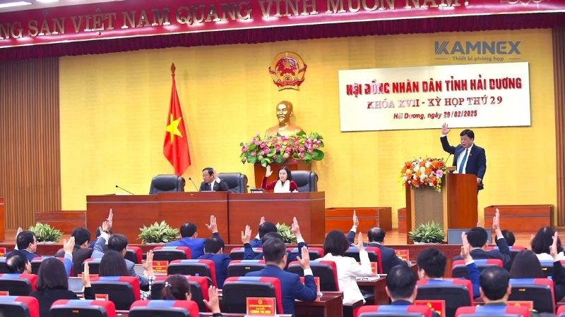 Lợi ích của việc nâng cấp thiết bị phòng họp UBND xã sau sáp nhập