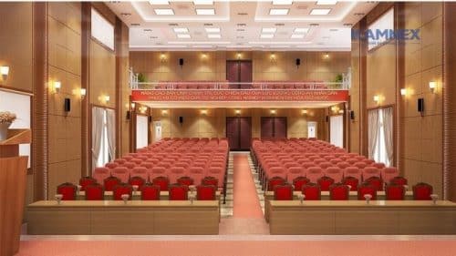 Mở rộng phòng họp UBND xã với thiết bị hiện đại