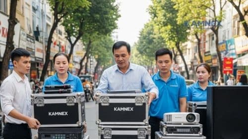 Phân phối thiết bị hội nghị tại Hai Bà Trưng Kamnex