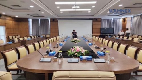 Tổ chức hội nghị UBND xã chất lượng Hệ thống thiết bị âm thanh