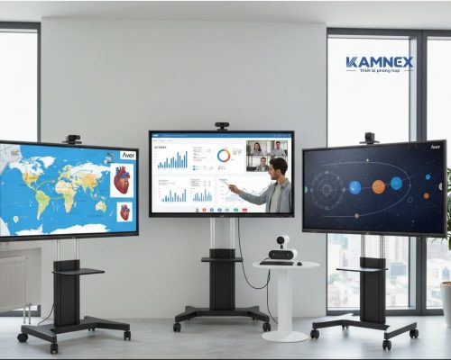 3 mẫu màn hình tương tác sắc nét cho thiết bị lớp học năm 2025