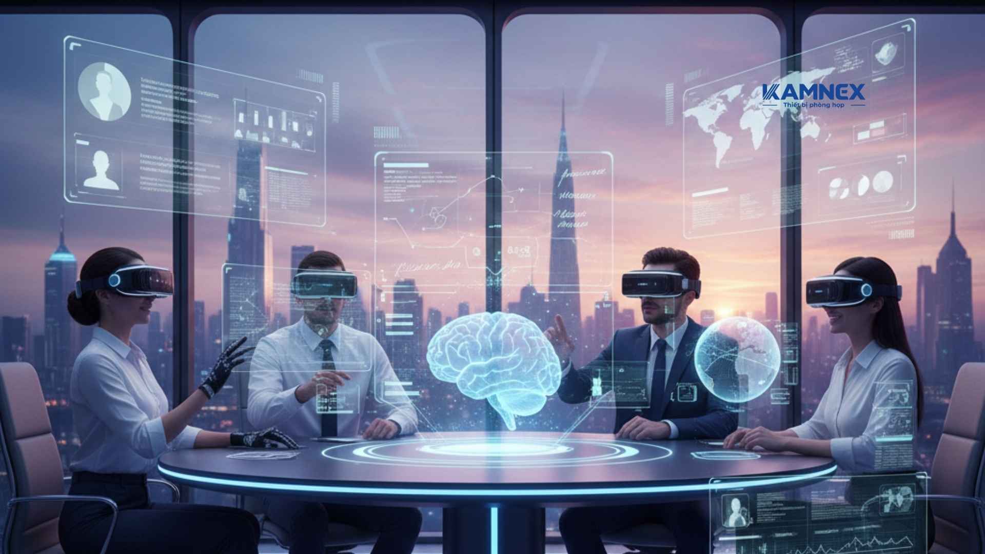 Công nghệ 4 Thực tế ảo và tăng cường (VRAR) cho họp immersive