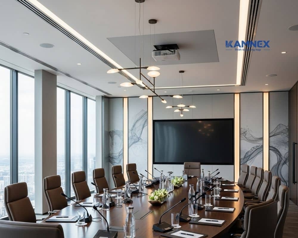 Lưu ý thiết kế phòng hội nghị cho doanh nghiệp lớn