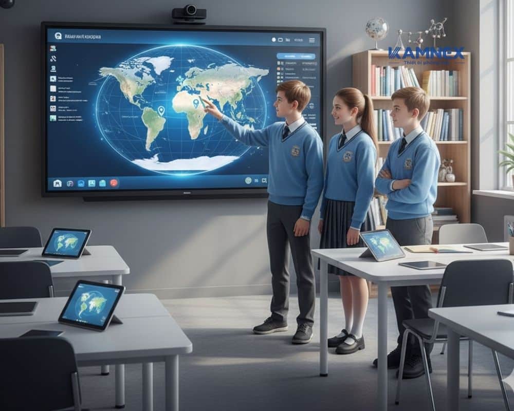 Màn hình tương tác – trái tim của lớp học thông minh (1)