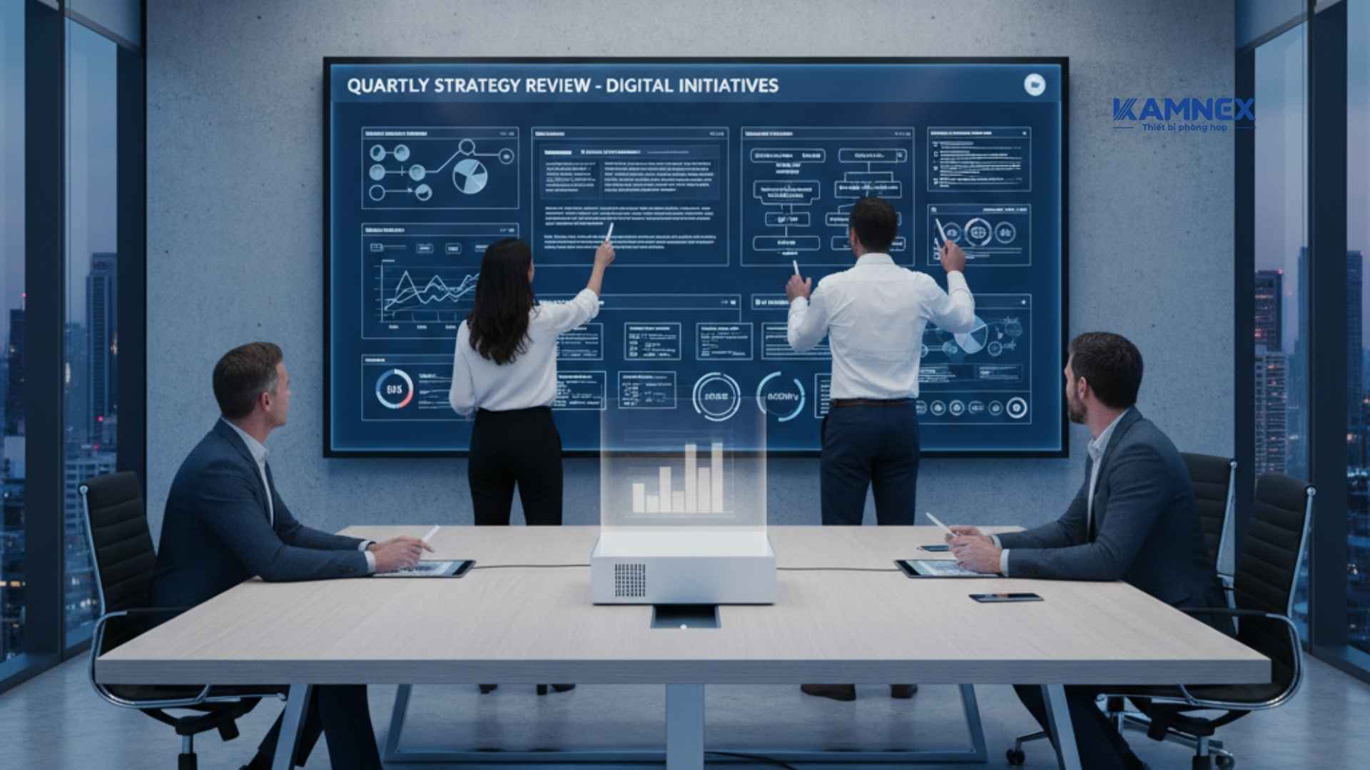 Phòng họp không giấy là gì