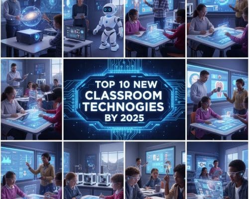 Top 10 công nghệ mới trong thiết bị lớp học năm 2025