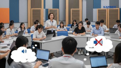 7 mẹo để âm thanh trong phòng học luôn rõ ràng, không bị vọng