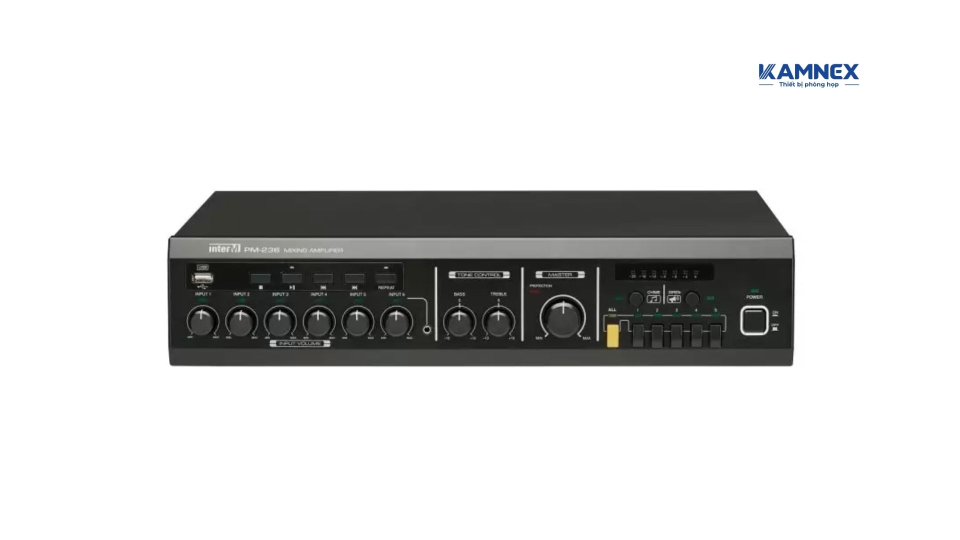 Amply kèm bộ trộn 360W Inter-M PM-236