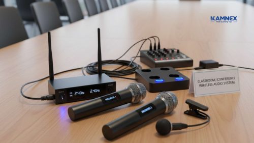 Bộ micro không dây chuyên dụng cho lớp học và hội nghị