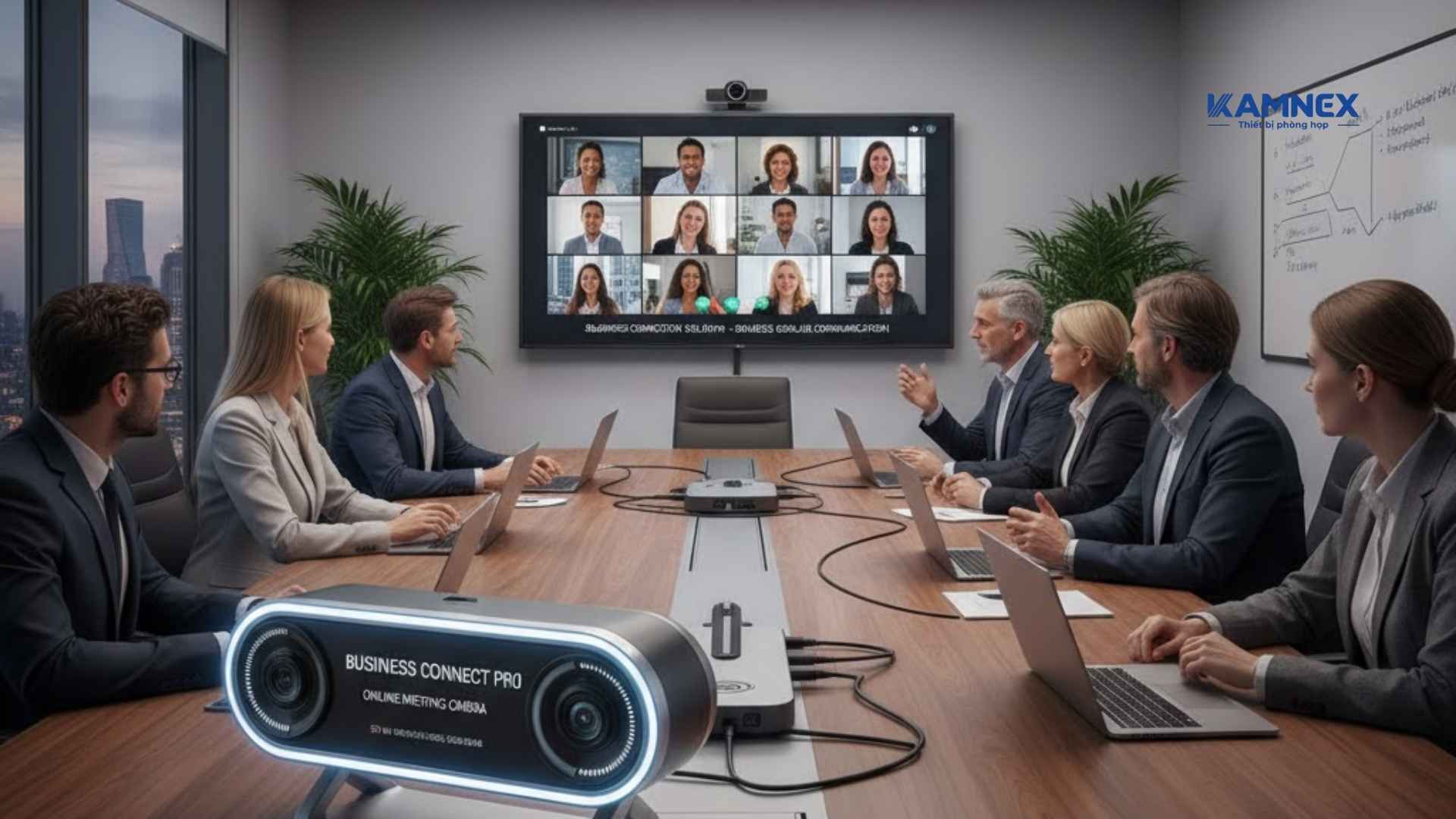 Camera cho phòng họp trực tuyến – giải pháp kết nối doanh nghiệp