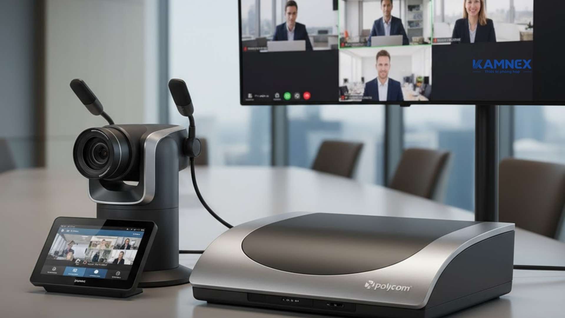 Camera hội nghị Polycom Group 550 – giải pháp hình ảnh cao cấp
