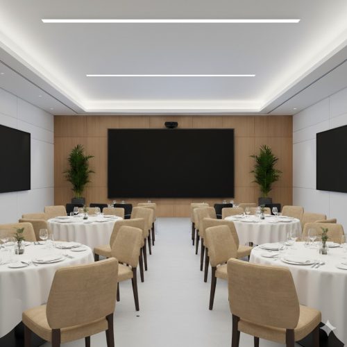 Camera hội nghị trong nhà hàng khách sạn