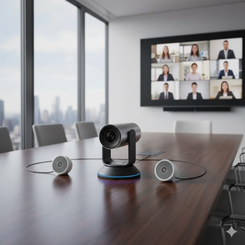 Camera họp online giúp cuộc họp trực tuyến sống động, chân thực và tăng tính chuyên nghiệp cho tổ chức.