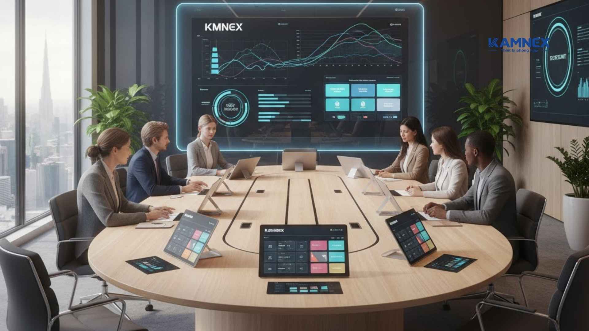 Giải pháp triển khai phòng họp không giấy của Kamnex