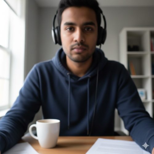 Góc quay webcam hẹp, không bao quát được toàn bộ phòng họp