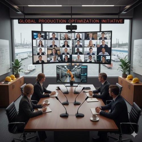 Lợi ích cụ thể khi doanh nghiệp sản xuất đầu tư hệ thống họp trực tuyến