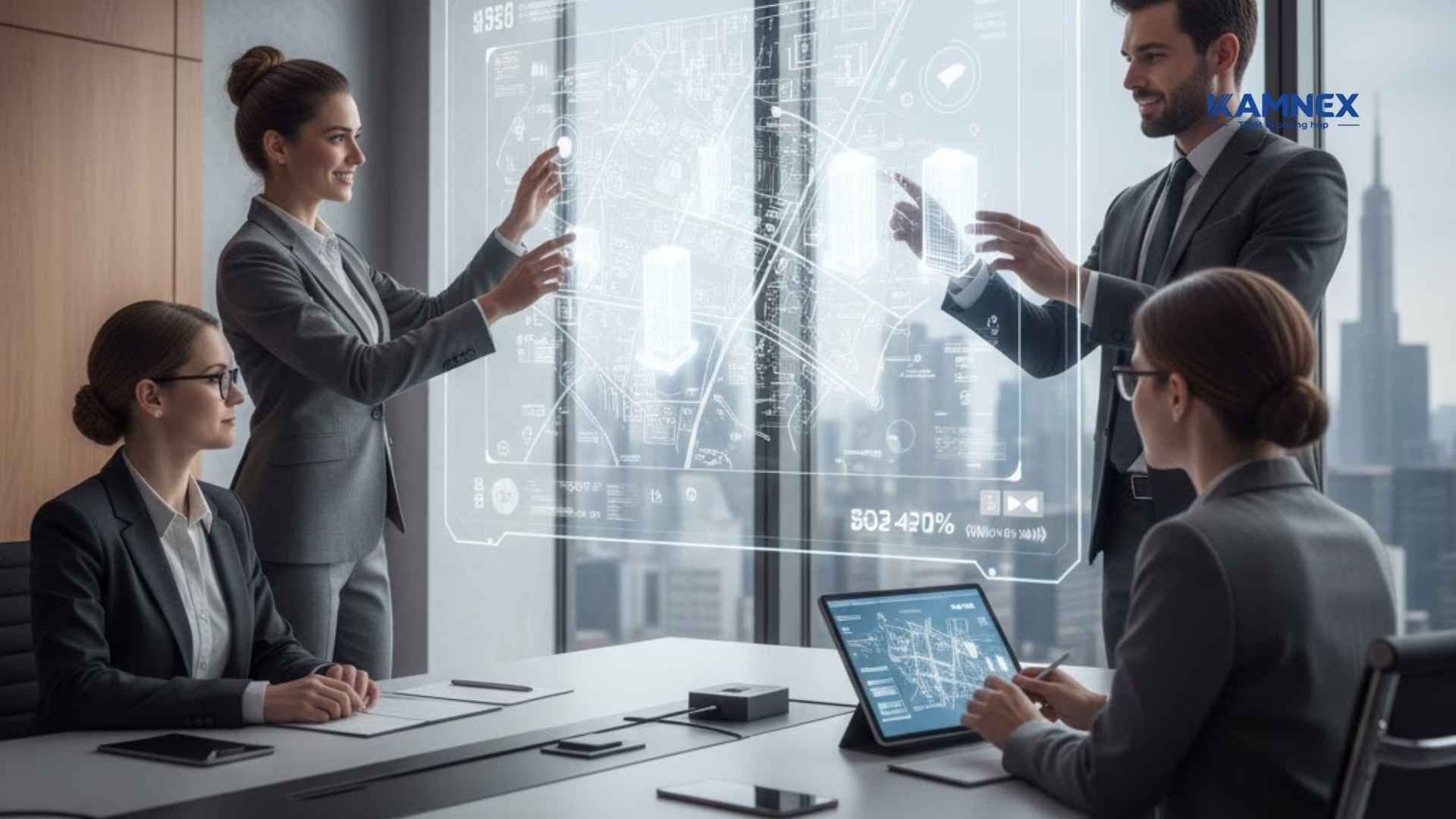 Lợi ích của phòng họp không giấy với doanh nghiệp bất động sản