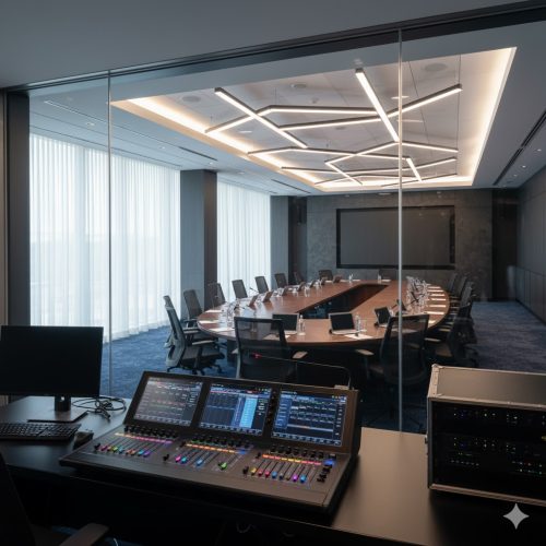 Lợi ích khi đầu tư hệ thống mixer hội nghị chuyên dụng