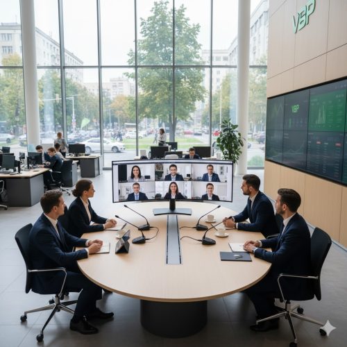 Lợi ích nổi bật của phòng họp trực tuyến đối với ngành Tài chính – Ngân hàng