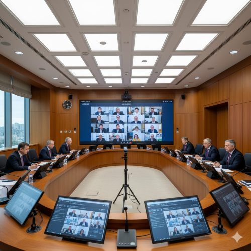 Lợi ích vượt trội của phòng họp trực tuyến trong cơ quan Nhà nước