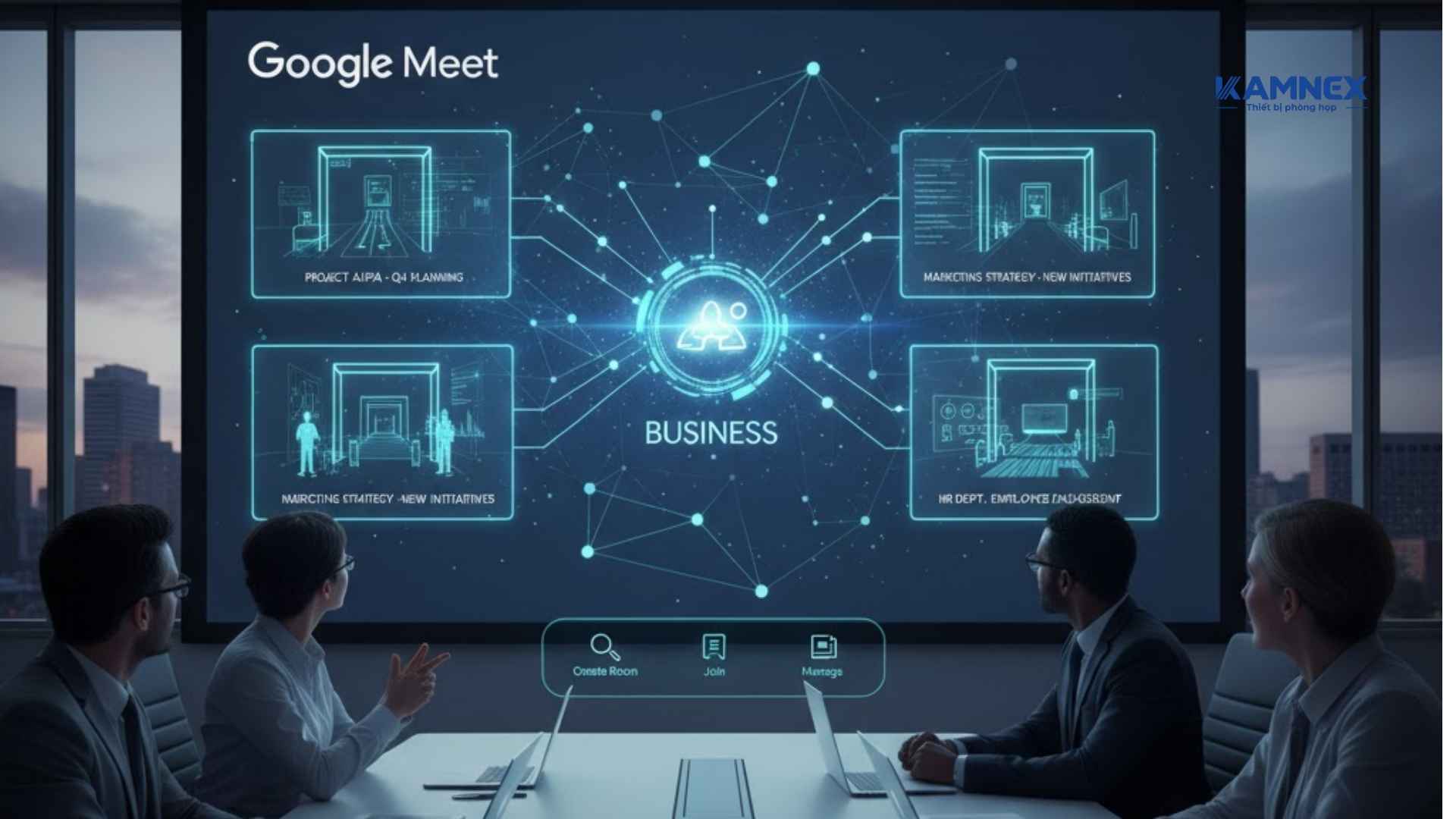 Lưu ý khi google meet tạo phòng cho doanh nghiệp