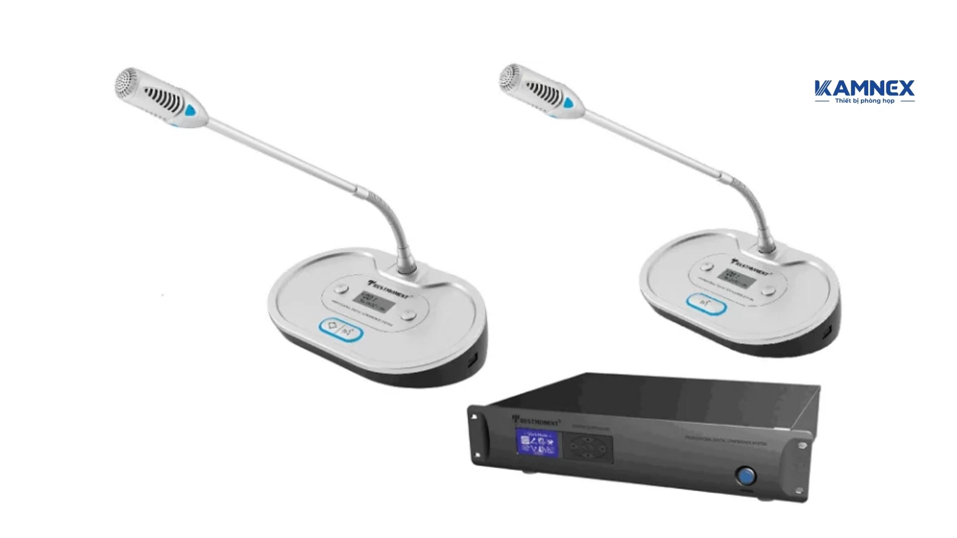 Micro chủ tịch không dây KTS Restmoment RX-C3500 – Giải pháp hiện đại cho phòng họp điều hành