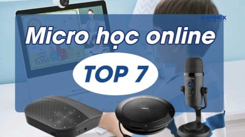 Micro học online – Top mẫu mic tốt, lọc tạp âm hiệu quả