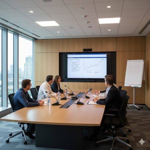 Nên chọn loại màn hình nào cho phòng họp của bạn