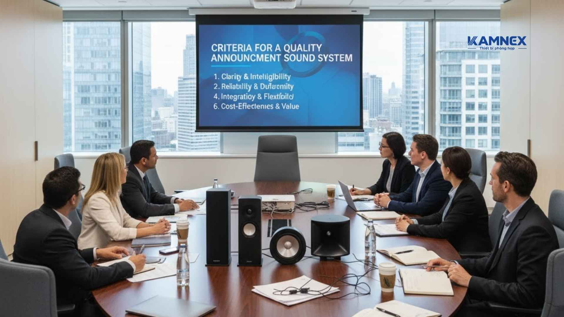 Những tiêu chí chọn mua hệ thống âm thanh thông báo chất lượng