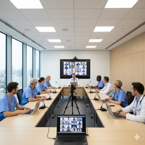 Những yếu tố quan trọng khi triển khai hệ thống họp trực tuyến y tế