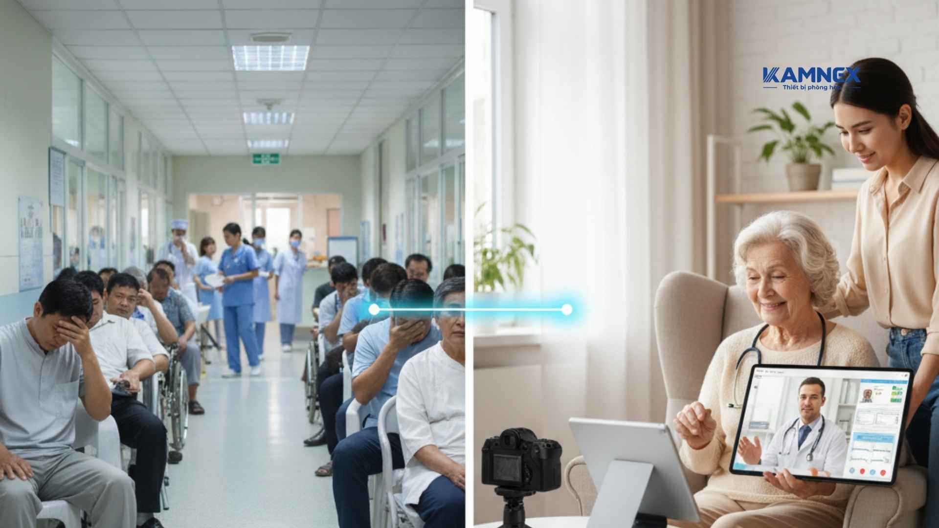 Nỗi đau của bệnh viện lớn và vai trò cứu cánh của hệ thống khám chữa bệnh từ xa