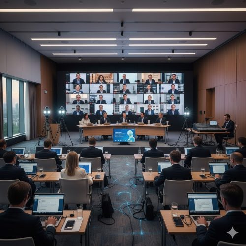 Phòng họp trực tuyến đối với ngành khách sạn – sự kiện