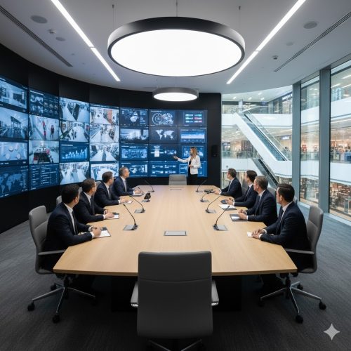 Phòng họp trực tuyến thông minh trong TTTM