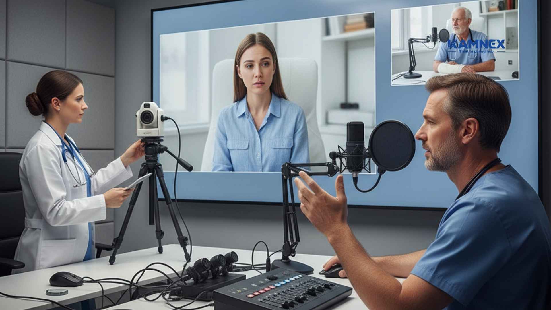 Tầm Quan Trọng Của Hệ Thống Loa, Micro, Camera Trong Khám Chữa Bệnh Từ Xa