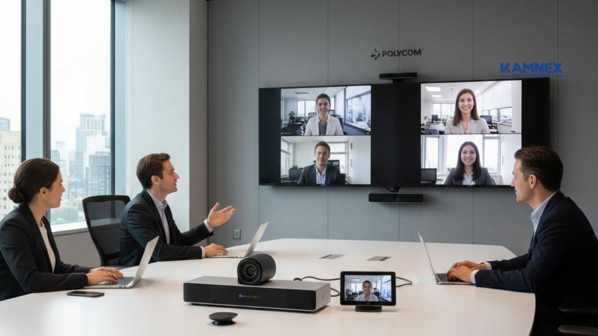 Tổng quan về hệ thống hội nghị truyền hình Polycom