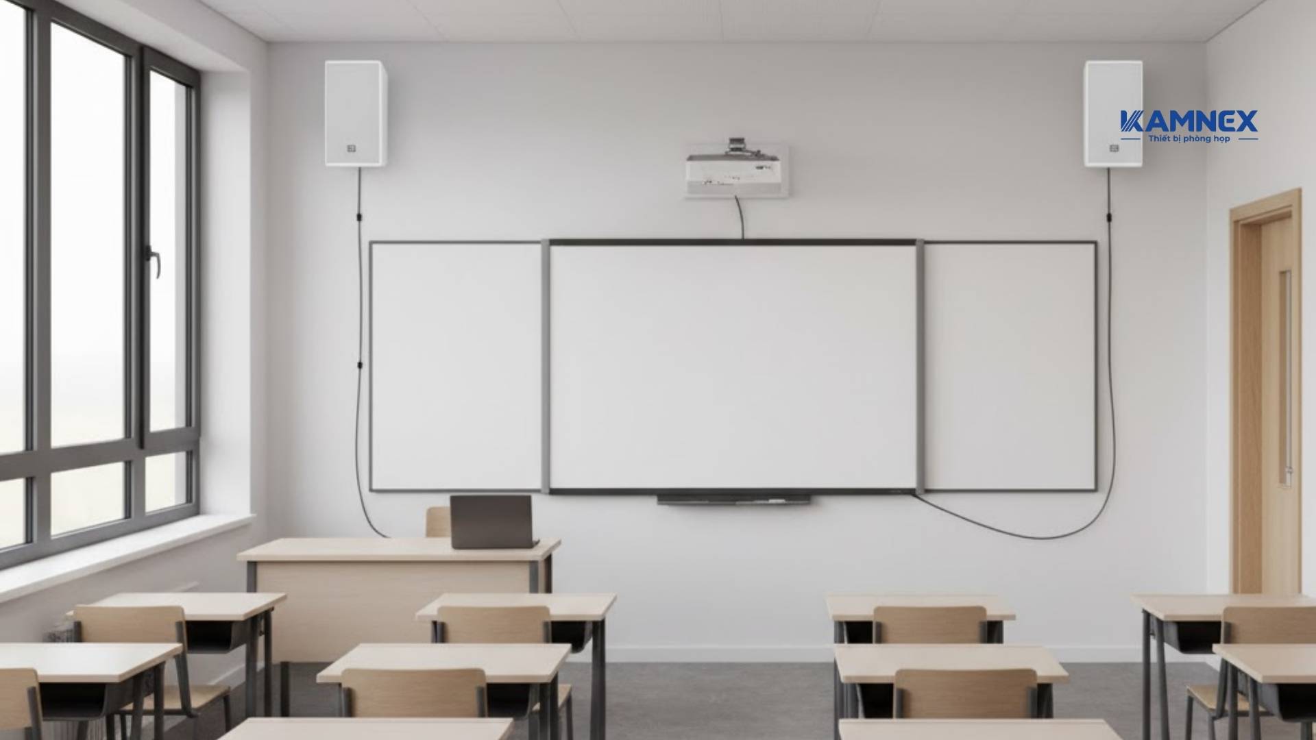 Ứng dụng loa treo tường trong hệ thống âm thanh lớp học