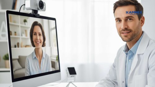 Ứng dụng micro chống ồn, camera HD cho hội chẩn online