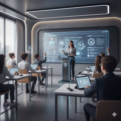 Ứng dụng thực tế của micro quản lý thông minh trong trường học