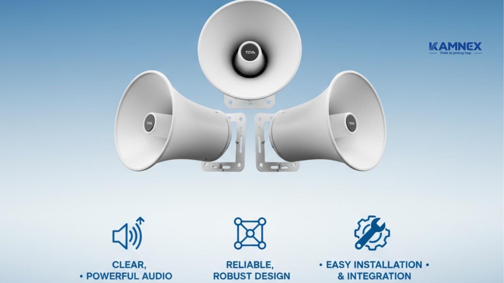 Ưu điểm khi lựa chọn loa Toa 30W