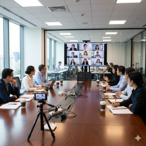 Vai trò của phòng họp trực tuyến trong doanh nghiệp hiện đại