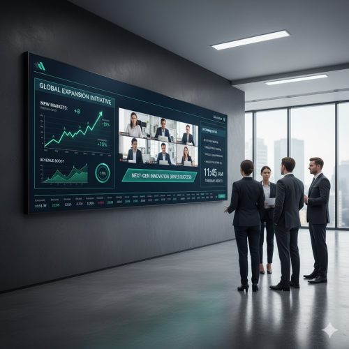 Vai trò của thiết bị hiển thị trong doanh nghiệp và tổ chức